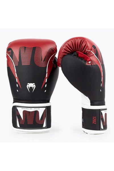 NO BRAND Mănuși de box Venum Adrenaline Boxing negru/roșu 10oz