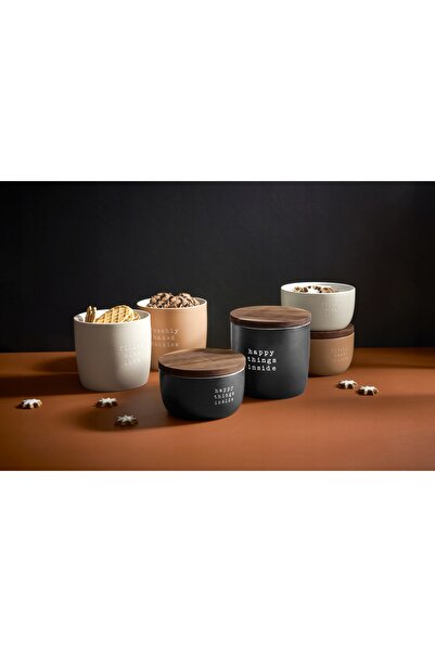 ASA container Hei! 15x9cm 250ml cu capac pentru depozitare decorativă