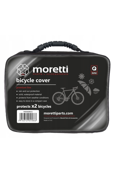 Moretti HUSĂ IMPERMEABILĂ PENTRU DOUĂ BICICLETE
