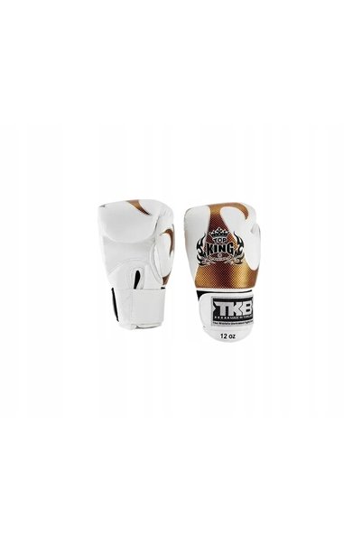 NO BRAND Mănuși de box Top King TKBGEM-01-WH-GD-16OZ 16 oz