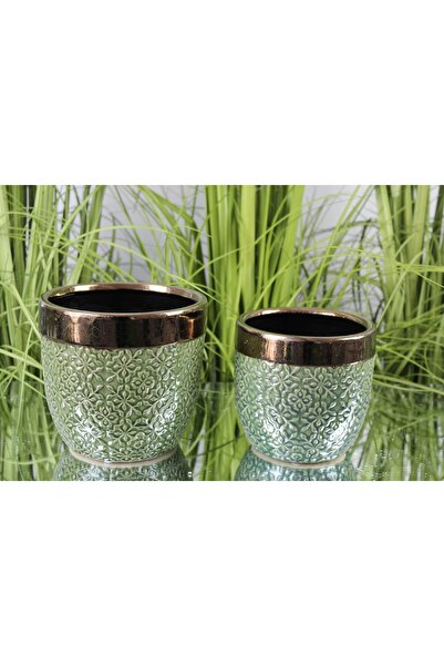 NO BRAND Capac pentru ghiveci, ceramic, stil modern glamour