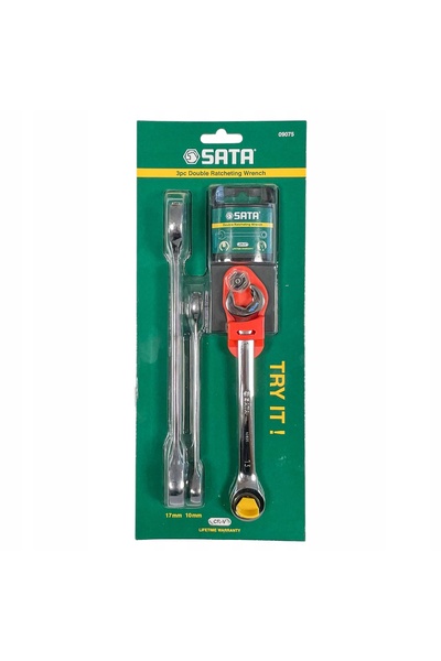 SATA GL09075 SET DE 3 CHEI CU CĂȚĂRĂ DUBLĂ
