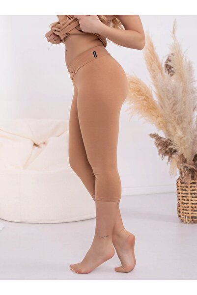 NO BRAND FORMOMMY Colanți de maternitate, pantaloni capri, talie joasă, L