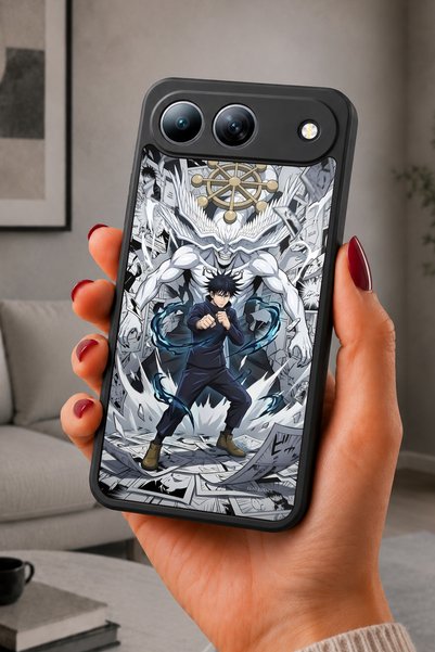 TECNO Spark 40 5G Uyumlu Gölge Desenli Kamera Korumalı Darbelere Dayanıklı Kılıf