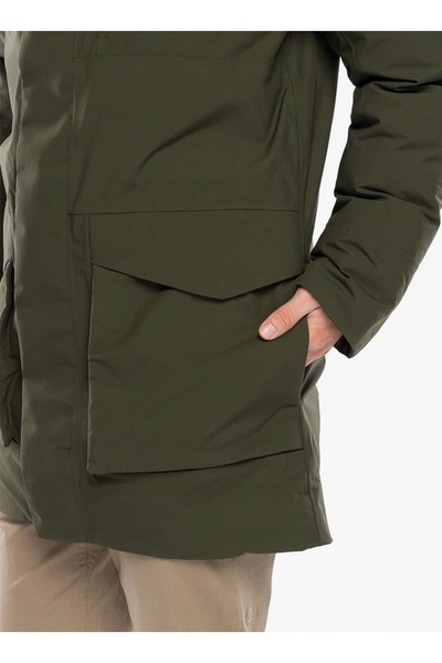 NO BRAND Geacă Didriksons Akilles Parka 2 - verde închis XL