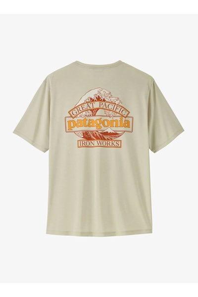 Patagonia Cap Cool Daily Shirt Great Waves - tricou din material dinamic S cu...