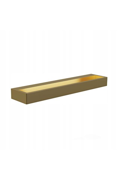 NO BRAND Aplică LED de perete, aurie, reglabilă, alungită, 45 cm, 3000K, IP44...