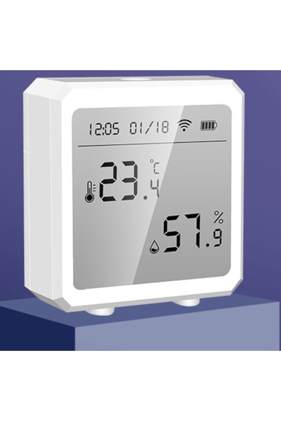 NO BRAND Senzor inteligent de temperatură și umiditate Zigbee