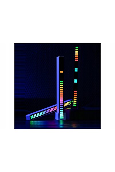 verk group LEDY Bandă LED neon neagră, activată la sunet, USB, 18 moduri RGB,...