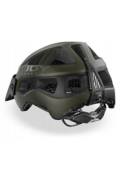 NO BRAND Casca enduro Rudy Project Protera+ - verde metalizat/negru mat 59-61 cm