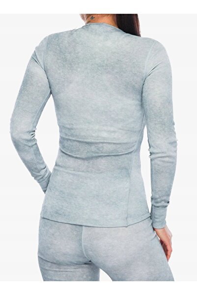 Odlo Active Warm X Pow BL Top CN L/S Bluză termică de damă - gri L