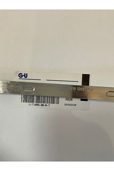 g-u G U PİMAPEN ALÜMİNYUM KAPI PENCERE ÇİFT AÇILIM VASİSTAS İSPANYOLET (FFH 1...