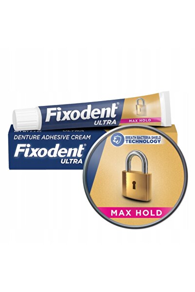 NO BRAND Adeziv pentru proteze dentare extra puternic Fixodent Max Hold, pach...