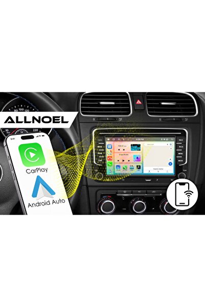 NO BRAND Radio pentru VOLKSWAGEN SEAT SKODA VW PASSAT B6 B7 GOLF 5 V 6 WiFi A...