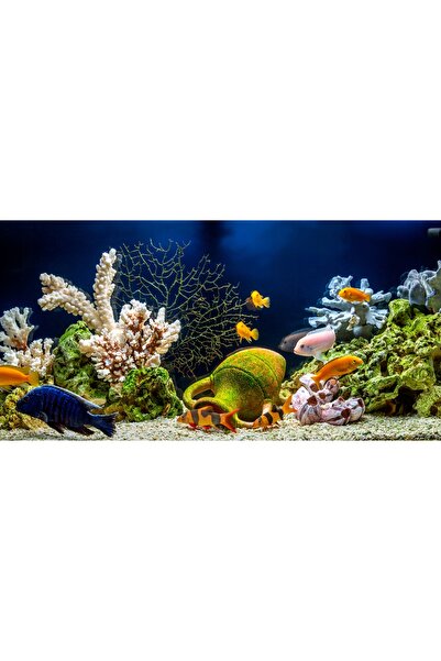 NO BRAND Iluminat LED pentru acvariu de 40 cm DAY NIGHT – lampă LED pentru ac...