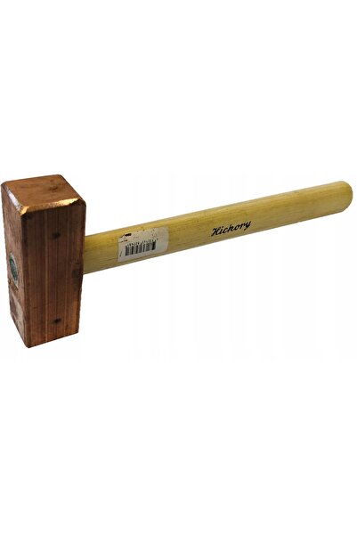 NO BRAND Ciocan de cupru de 750g cu mâner din hickory de 320mm