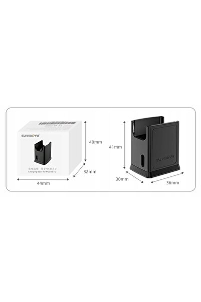SunnyLife Adaptor de montare pentru camera DJI Osmo Pocket / 2 - Filet de 1/4...