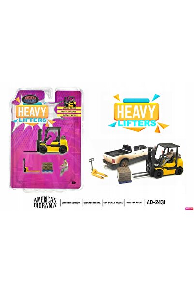 NO BRAND Set figurine American Diorama HEAVY LIFTERS 2025 1:64