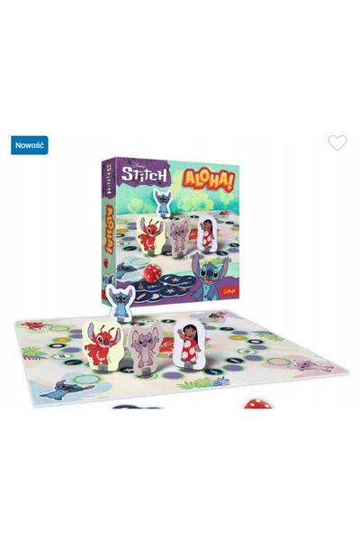 NO BRAND Lilo și Stitch Joc de familie Aloha! Trefl 02657