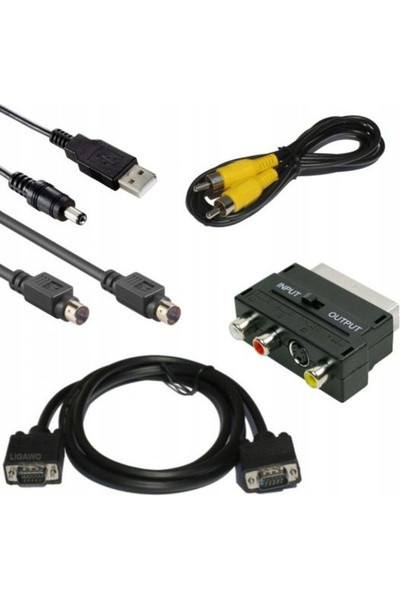 NO BRAND Adaptor AV Ligawo D-Sub15 -> D-Sub15/S-Video