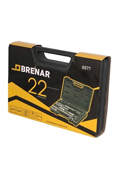 NO BRAND Set de chei BRENAR 22 piese. 1/2 " 6 puncte CR-V
