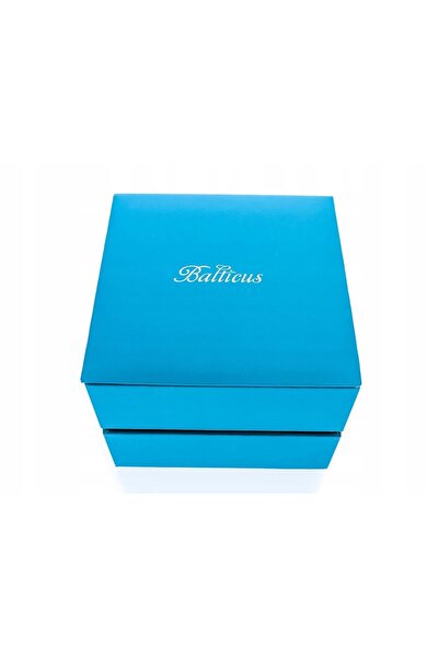 NO BRAND Ceas de damă SKY SILVER DARK BLUE PEARL BALTICUS BLT-BALNSSNBL + curea