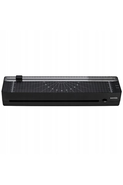 NO BRAND Laminator A3 A4 80-125 microni 320mm 5x Fast Film Trimmer Negru