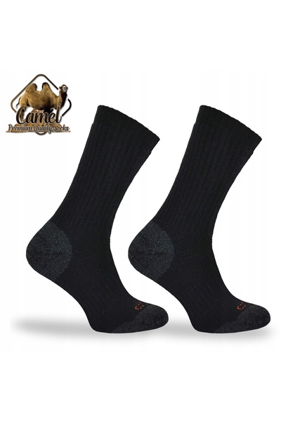 NO BRAND Comodo STWC șosete de trekking Baby Camel + Merino super călduroase ...