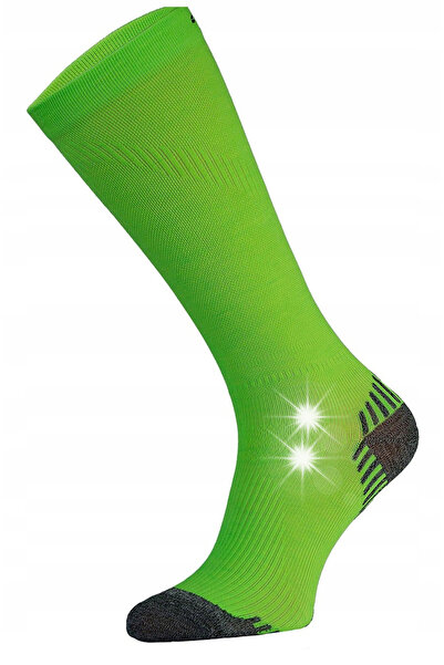 NO BRAND Șosete de compresie, CompressEnergy, 39-42 verde fluo