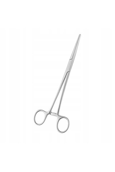 NO BRAND Clește drept pentru perforare oțel chirurgical 20cm 1 buc.