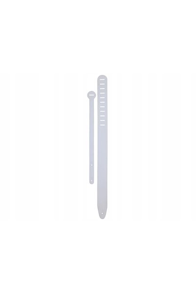 NO BRAND Curea de chitară BeJoe GS1702WH din piele, albă, confortabilă