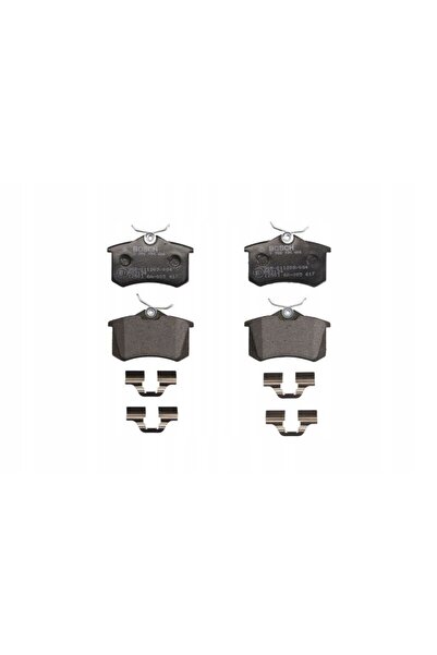 Bosch Plăcuțe de frână + discuri spate AUDI A4 B7