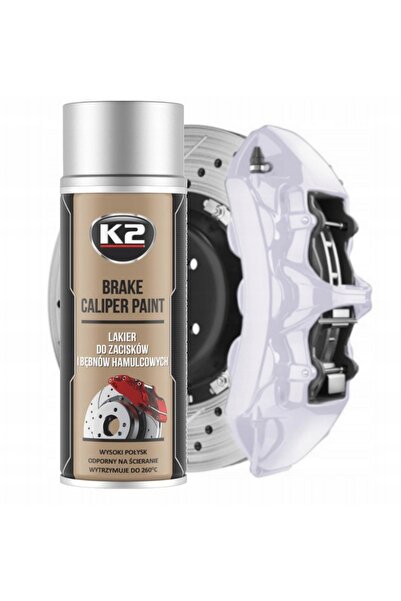 K2 3x Vopsea pentru etriere de frână ARGINTIU 400 ml