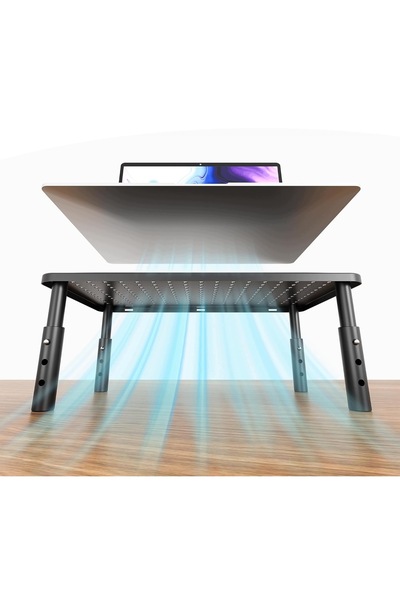 NO BRAND SUPORT MONITOR METALIC REGLABIL CU 3 NIVELE (100/120/140 mm) 20 kg