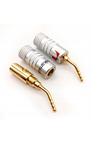 NO BRAND Mufă banană WTYK pentru difuzor, pentru difuzorul NAKAMICHI A03, tip...