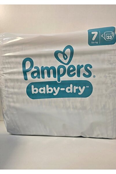 Pampers Scutece Baby-Dry Mărimea 7 (15+kg) 33 buc.