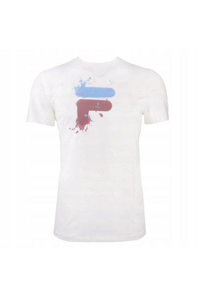 FILA Tricou tenis Nevio alb M