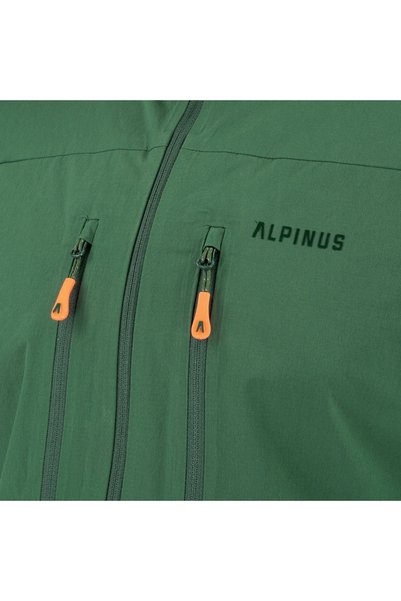 Alpinus Jachetă bărbați TREKKING 2XL SOFTSHELL POURRI VERDE XXL