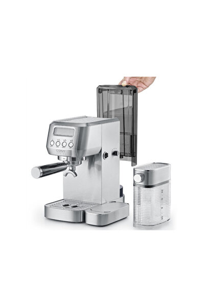 NO BRAND CASO Espresso Gourmet Latte Kolbowy oală sub presiune, 1350W