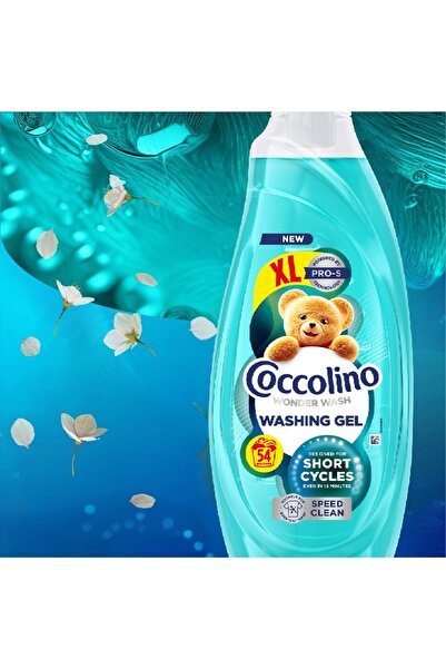Coccolino Set XL Wonder Wash Speed Clean Gel de spălat rufe + Șosete