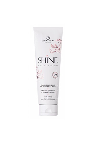 NO BRAND 7suns shine 50x accelerator solar facial 75ml + oglindă dublă g