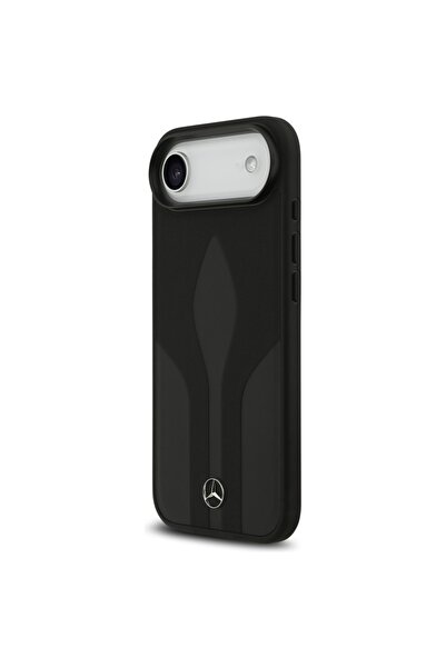 MERCEDES Husă din piele The Move MagSafe pentru iPhone Air, neagră