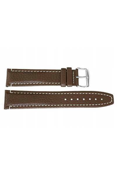 NO BRAND REDA 22mm XL POLJOT curea maro, cusături albe