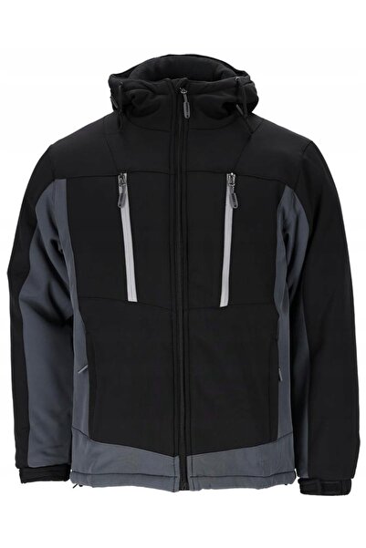 NO BRAND Jachetă de lucru softshell, căptușită, respirabilă, cu buzunare și e...