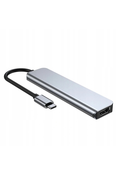 Tech-Protect ADAPTOR 7 ÎN 1 HUB USB-C 3.0 HDMI SD MACBOOK PRO AIR