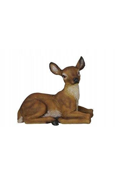 NO BRAND Figurină decorativă fetiță din bronz, culcată