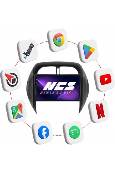 NO BRAND NCS ZQ9 RADIO AUTO TOYOTA RAV4 2001-2006 NAVIGAȚIE ANDROID 8GB LTE