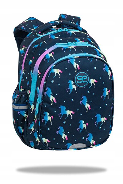 NO BRAND Ghiozdan școlar pentru clasa 1-3, CoolPack, set cu unicorn, pentru fete