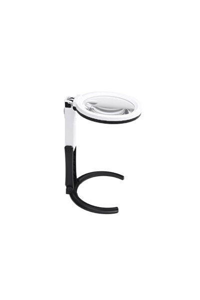 verk group Lupă de citit cu lentilă de sticlă, 10 diode LED, de birou, 1,8X, ...