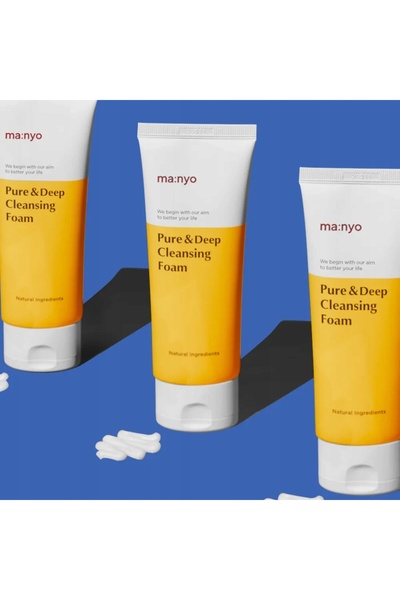 NO BRAND Ma:nyo Pure & Deep Cleansing Foam 100 ml - spumă de curățare facială